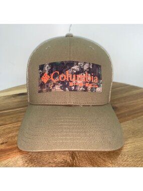 Columbia PFG Performance Hunting Fishing Gear Flexfit S / M Camo Patch